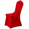 50/100 stks Spandex Dining Stoelhoezen voor Bruiloft Banket Evenement Hotel Stretch Dining Room Chair Slipcovers Protector