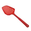 Plastic Drain Shovel Steilers Water Lekkende Ijs Schoppen Colanders Soep Lepel Lepepel Skimmer Fry Food Mesh Filter Keuken Gadget Keuken Accessoires HY0309