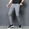 Summer Men Sweatpants Warm Thin Pants Lose Elastic Midj byxor Casual Pants Byxor Big Plus Size 38 201126