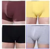 Herr boxare bomull andningsbar boxare shorts underbyxor täta midja underbyxor märke mens boxers underkläder manliga gay boxer kort kort