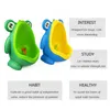 Cartoon Frog Baby Boy Potty Toilet Training Frog Children Stand Vertical Urinal Kid Boys Penico Pee Infant Toddler Wall-Mounted LJ201110