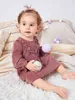 Baby Ruffle Trim Flounce Sleeve Velvet Dress SHE