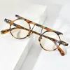 Fashion Sunglasses Frames HEPIDEM Acetate Glasses Frame Men 2022 Vintage Retro Round Prescription Eyeglasses Women Optical Spectacles Myopia