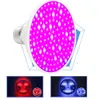 430nm-660nm Blue Red 200LED Grow Lamp E27 Skin Tightening Beauty Photon Light Therapy Anti Aging Rejuvenation Skin Care Tool 7W