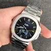 3 colori Super Gr Factory Eta Watch Men Dialcero blu 40,5mm 5726/1a 324 S QA Lu 24H/303 904L Bracciale in acciaio inossidabile 5726 MENS Sport Orologi automatici da polso