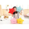 4 kleuren Ster Vormige Kussen foam grain Zeester bolster Speelgoed Cartoon Pluche Gevuld Super Zachte Fauteuil Decoratie Kussen pop T200901