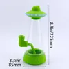 Bongs Water Pipes Hookah Oil Dab Rig Percolator Tube 8.9 Inch Glass Hookahs For Bar Adult Silicone Smoking Bong Custom Gift