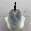 Luxe Hiver Femmes Fausse Fourrure Écharpe Col Solide En Peluche Haussements D'épaules Châle Wraps Noble