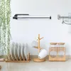 Home Storage Tissue Shelf Organizer Paper Tissue Holder Self Adhesive Napkin Towel Rack Shelf For Kitchen Bathroom Storage1314942