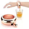 50PCS Creative Hip Flask Bracelet For Women Girls Party Hidden Flask Set 304 Stainless Steel Wine Alcohol Liquor Bridesmaid