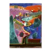 Artiste de mode David Hockney Painting Affiches Affiches et imprimés Toile Peinture sur Wall Art Picture moderne pour Home Room Decoratio7303746