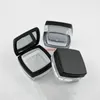 ハイクォリテイティ10Gの詰め替え可能な携帯用空の正方形PSの粉の化粧品の容器鏡12ピース