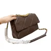 Designer de luxo 19 bolsas de caf￩ Brown