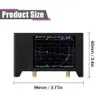 Freeshipping 3G ناقلات الشبكة محلل S-A-A-2 NANOVNA V2 الرقمية نانو VNA تستر MF HF VHF UHF USB المنطق هوائي محلل يقف موجة موجة