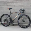 26-calowy 60mm koła rower drogowy rower miejski 21 prędkości zmiennej górskiej prędkości podwójna tarczowa rowery MTB rowery na zewnątrz jazda na rowerze