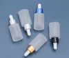 30ml Dropper Bottle Small Empty Glass for Oil Eye Dropper Bottles Refillable Bottle with Metal Screw Mouth