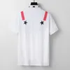 2022 Luxe Ontwerpers Mannen Jurk T-shirt Man Polo Mode Borduren Brief Patroon Print Ademende Mannen Casual Tops Vrouwen korte Mouw Tees Hoge Kwaliteit M-3XL #25