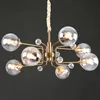 2021 Moderne Creatieve LED Kroonluchter Verlichtingsarmaturen met 6- 10 globes voor woonkamer Restaurant EMS gratis verzending