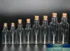 20pcs 12ml 15ml 25ml 35ml Small Glass Bottles with Cork Stopper Empty Spice Bottles Jars Gift Crafts Vials Wedding Decoration