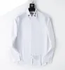 Mens Designer Shirts Merk Kleding Mannen Lange Mouwen Jurk Shirt Hip Hop Stijl Hoge Kwaliteit Katoen Topsm-3XL # 35