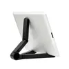 Suporte de montagem dobrável triangular de mesa universal portátil mini suporte de plástico para iPhone celular iPad Galaxy Tab Tablet PC ajustável