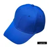 Plain Beisebol Caps Curvo Brim Ajustável Strapback Adultos Mens Mulheres Em Branco Paizinho Casquette Preto Vermelho Rosa Navia 9 Cor Sólida Atacado