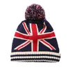 Winter Warm Houden Gebreide Acryl Beanie voor Man Vrouwen gebreide Hoeden voor Nationale Vlag Unisex Paar Mutsen Hoed Whole2550319