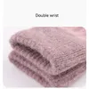 WholeNew Women Winter Keep Warm Touch Screen Thicken Plus Cashmere Knitted Gloves Soft Elasticity Elegant Female Fashion Cycl5119318