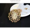 Pins broches ajojewel vintage cameo broche voor vrouwen passen retro sieraden groothandel broche femme kirk22
