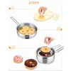 Creative DIY Donut Moule Gâteau Décoration Outils En Plastique Desserts Pain Cutter Maker Fournitures De Cuisson Outils De Cuisine EEF4316