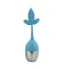 Petit homme parapluie thé infuseur hibou feuilles mobiles passoire en silicone forme de requin filtre à thé en acier inoxydable 304 cuisine fournitures de thé