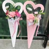 Papierowa torba kwiatowa Kraft Single Rose Florist Florist Box Flower Flower Creative Love Mały uchwyt Dekoracja domu1815572