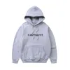 21ss New Fashion Brand Carthart Cashmere Warm Embroidered Letters Men's and Women's Hoodie