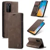 Multifunctioneel Lederen Retro Frosted Bank Cases Kaarthouder Portemonnee Telefoon Case voor Huawei Nova6se Y7a P40 P30 P20 Lite iPhone 13 12 Samsung S21 S20