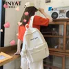 Backpack TINYAT Women Canvas Gray Casual Rucksacks 15inch Laptop Backpacks College Student School Bag Mochila1