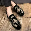 Men suede leather casual shoes outdoor Men party wedding Loafers moccasins slip on Men's Flats Summer Breathable Flats shoes