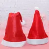 FedEx! Noel Şapka Santa Clus süslemeler Olağan Dokumasız Yetişkin Çocuk Şapka Noel Süsler Festivali Parti Caps A12