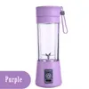 다기능 휴대용 USB 전기 Juicer 주방 충전식 미니 380ml 야채 주스 믹서기