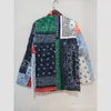 LANMREM 2020 nuovo blocco di colore patchwork stampato giacca sportiva di nicchia per le donne casual allentato cappotto del vestito di moda famale vestiti LJ200911