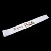 Team Bride Tribe Sash For Wedding Hen Party Bridal Shower Bachelorette Party Decorations Favors Gifts Tillbehör 4