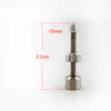 Titanium Nail Bong Vapor Dome Glass Quartz Nail Reting Size 10mm 14mm 18,8mm Hookahs Nails