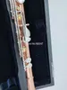 Muramatsu nowy złoty lakier flet 16 klawiszy zamknięte otwory Split E flet wysokiej jakości Instrument muzyczny z etui