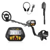 Md-3028 hand held underground metal detector old house site detection gold and silver coins with shovel and ten earphones