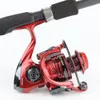 Fishing Spinning Reel Full Metal Fish Feeder Mlinete Coils 13 + 1BB 5.5: 1 Baitcasting Sea Rock Bait FishingWheel