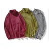 Fashion Bolubao Marke Herren Langarm Shirts Männer hochwertiger Baumwoll-T-Shirt-Schildkröten-T-Shirt Tops 201203 's Urtleneck-Shirt Ops