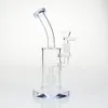 9" Percolators Glass Bong Recycler Dab Rig Matrix Perc Hookahs Bongs Tobacco Water Pipe Oil Rigs Bubblers Smoking Pipes 14mm Bowl