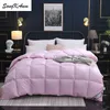SongKAum 95 % White Goose Duck Down Quilt Duvets High-end comfortable home Comforters 100% Cotton Cover King Queen Full Size LJ201323n