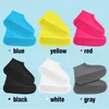 Copriscarpe in silicone impermeabile riutilizzabile Stivali antipioggia unisex Copriscarpe antiscivolo Pioggia esterna portatile resistente all'usura CFYL0202