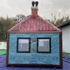 5x4m eye catching PVC bar inflatable pub tent concession stands vip room Irish Club booth with heatsealing roof better waterproof effects