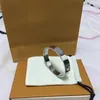 New jewelry women Bracelets Women's loves Bracelets rose gold L Bracelet titanium steel gold silver bracelet with box